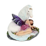 Euone Fairy and Unicorn Figurine