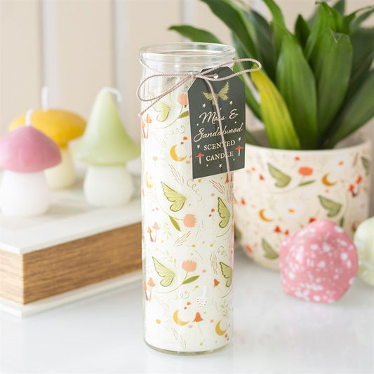 Fairy Folklore Moss & Sandalwood Tube Candle
