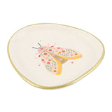 Floral Moth Trinket Dish