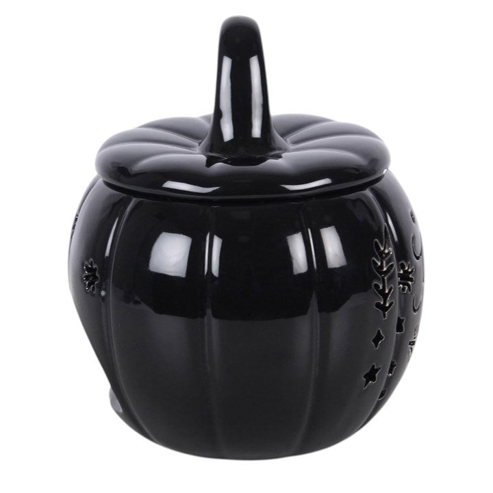 Black Folk Pumpkin Oil Burner