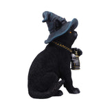 Familiar's Lantern Witch Cat Figurine