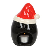 Father Christmas Skull Tealight Holder