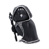 Featheros Cult Cuties gothic owl figurine holding a magical staff