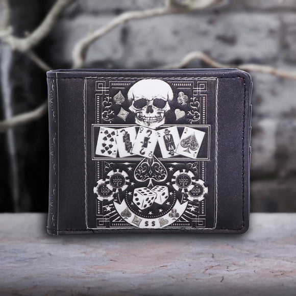 Feeling Lucky? Gothic Skull Wallet