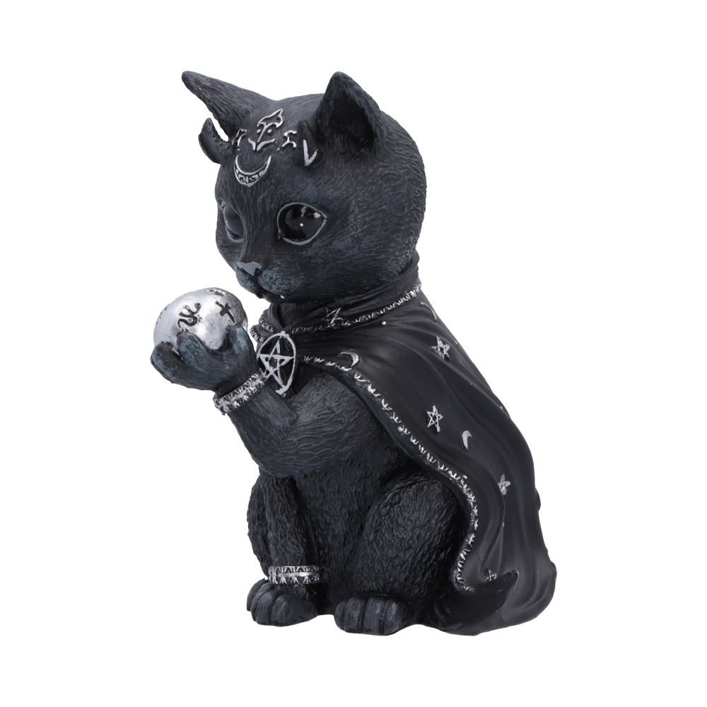 Front angled view of Feligor Cult Cuties cat figurine