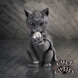 Feligor Cult Cuties gothic cat figurine promotional display