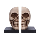 Final Chapter Skull Bookends