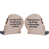 Final Chapter Skull Bookends