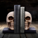 Final Chapter Skull Bookends