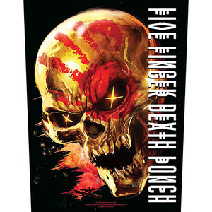 Five Finger Death Punch Back Patch: And Justice for None