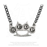 Five Finger Death Punch Knuckle Duster Necklace