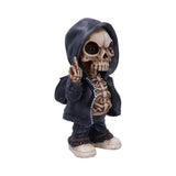Flip the Bird Skeleton Reaper Figurine