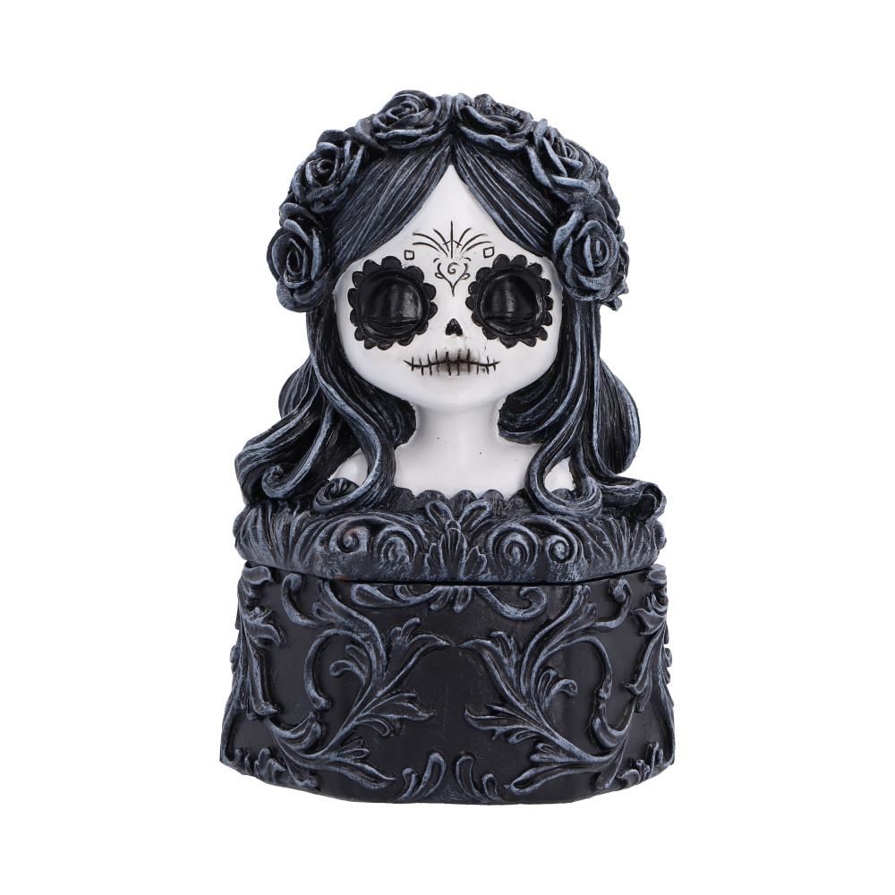 Flor De Muerte Day of the Dead Trinket Box