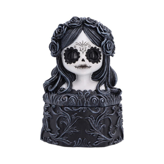 Flor De Muerte Day of the Dead Trinket Box