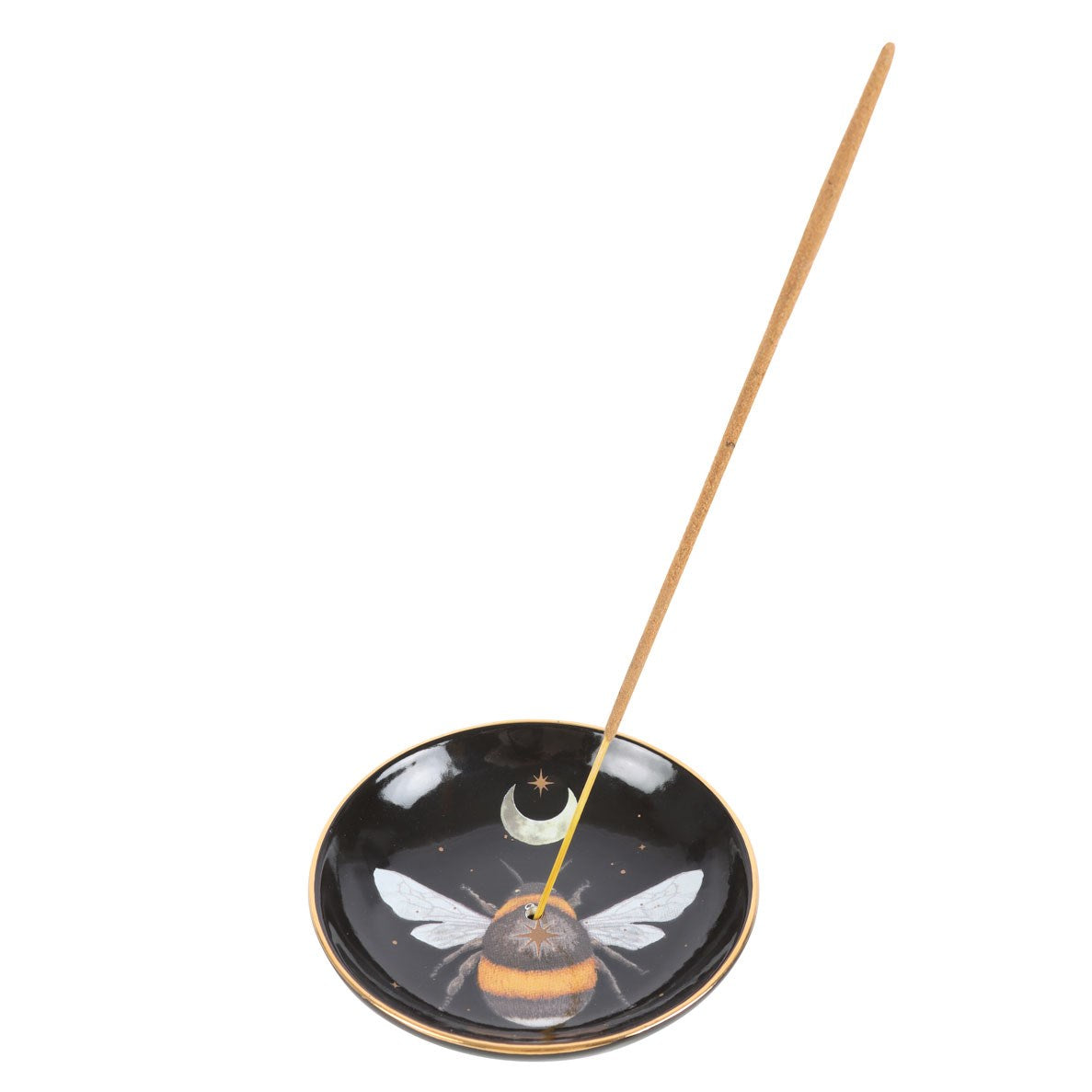 Forest Bee incense holder with incense stick