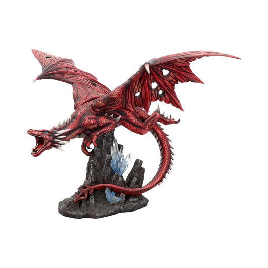 Fraener's Wrath large red dragon figurine by Nemesis Now