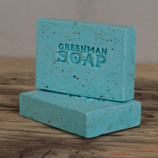 Greenman Morning Fresh frankincense and bergamot soap bar