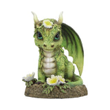 Freesia Flower Dragon Figurine