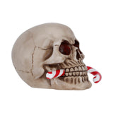Frostbite Candy Cane LED Skull