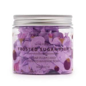 Frosted Sugar Plum Whipped Cream Soap