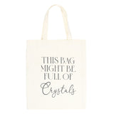 Full of Crystals Cotton Tote Bag