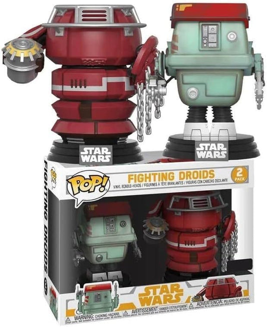 Funko Pop Star Wars Solo Fighting Droids 2-Pack with display box