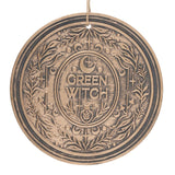 Green Witch Bronze Terracotta Plaque