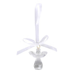 Always Beside You Faceted Glass Angel Hanging Decoration