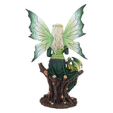 Giada Fairy & Green Dragon Figurine