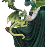 Giada Forest Fairy & Dragon Figurine (Small)