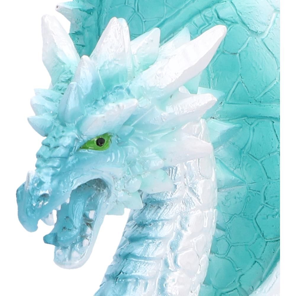 Glacier Ice Dragon head and scale detail