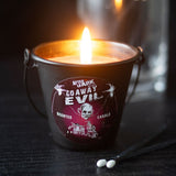 Go Away Evil - Rose Candle Bucket