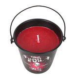 Go Away Evil - Rose Candle Bucket