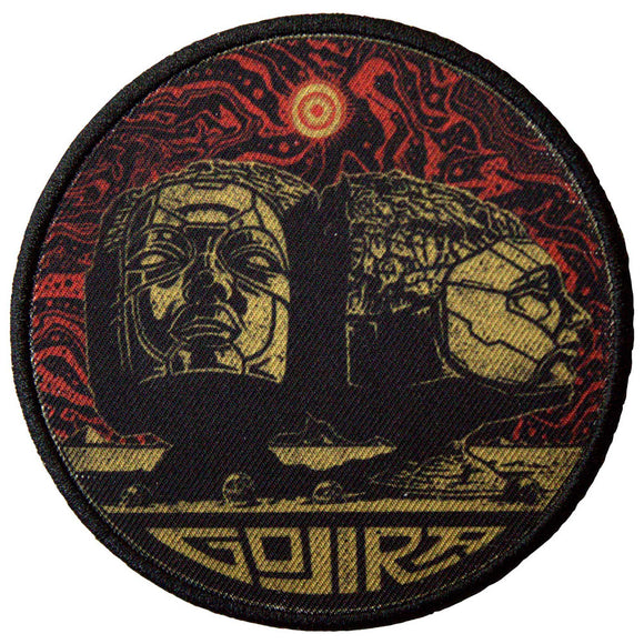 Gojira Sculpted Heads Patch