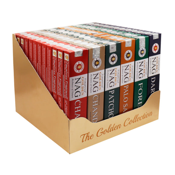 Golden Nag Champa Incense Sticks