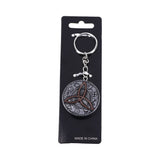 Gothic Celtic Triquetra Keyring
