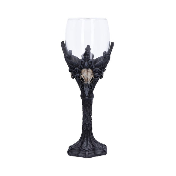 Gothic Raven Nevermore Goblet