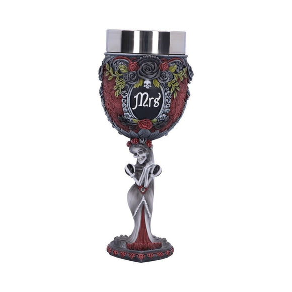 Gothic Skeleton Mrs Goblet