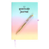 Gratitude Journal with Amethyst Crystal Pen