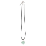 Green Aventurine Crystal Heart Necklace