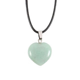 Green Aventurine Crystal Heart Necklace