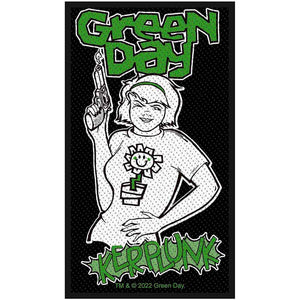 Green Day Sew On Patch: Kerplunk