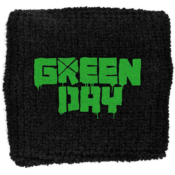 Green Day Fabric Wrist Sweatband