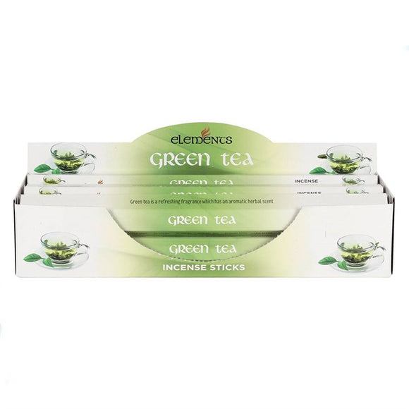 Green Tea Elements Incense Sticks