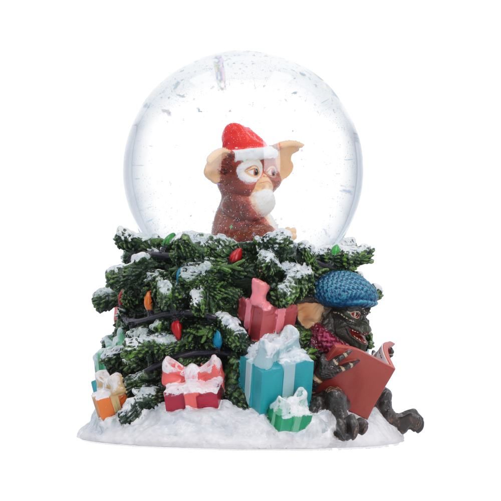 Gremlins Gizmo Christmas Snow Globe side view