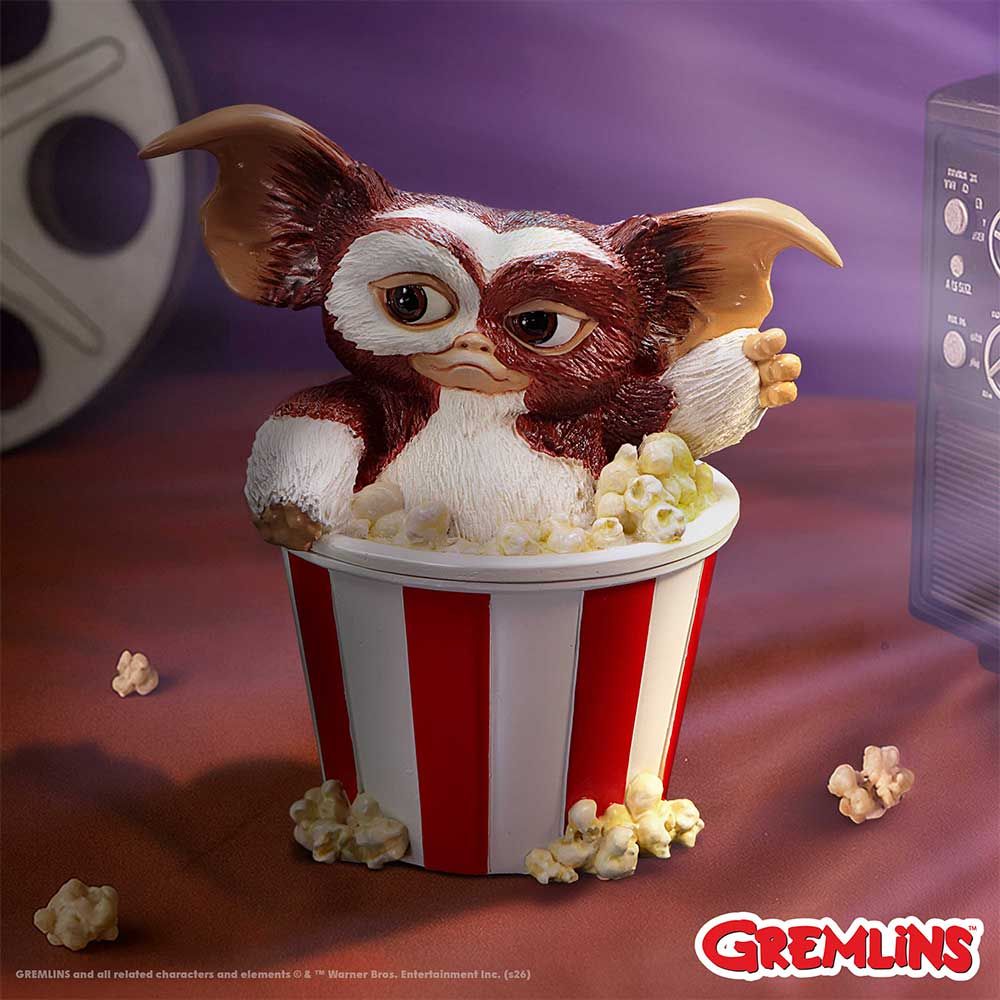 Gremlins Gizmo popcorn collectible lifestyle display