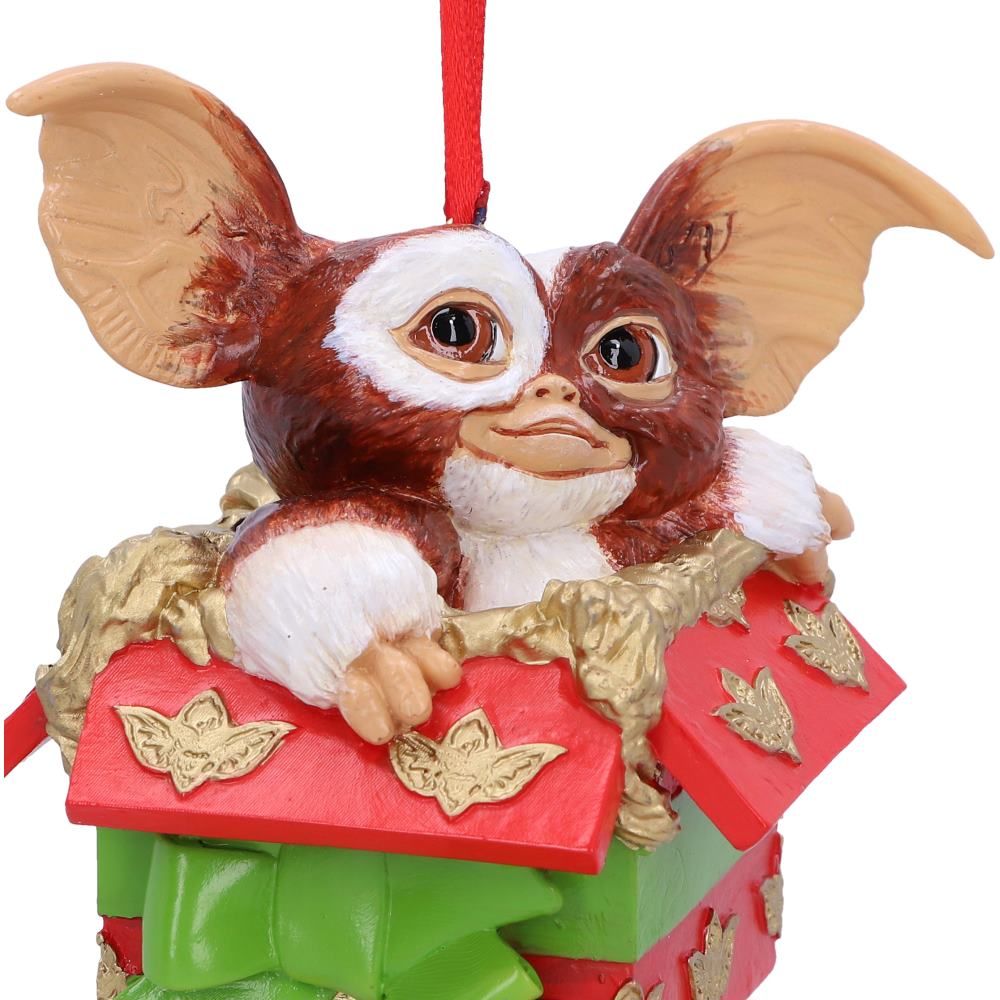 Gremlins Gizmo Christmas tree decoration close up
