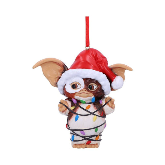 Gremlins Gizmo Fairy Lights hanging Christmas ornament