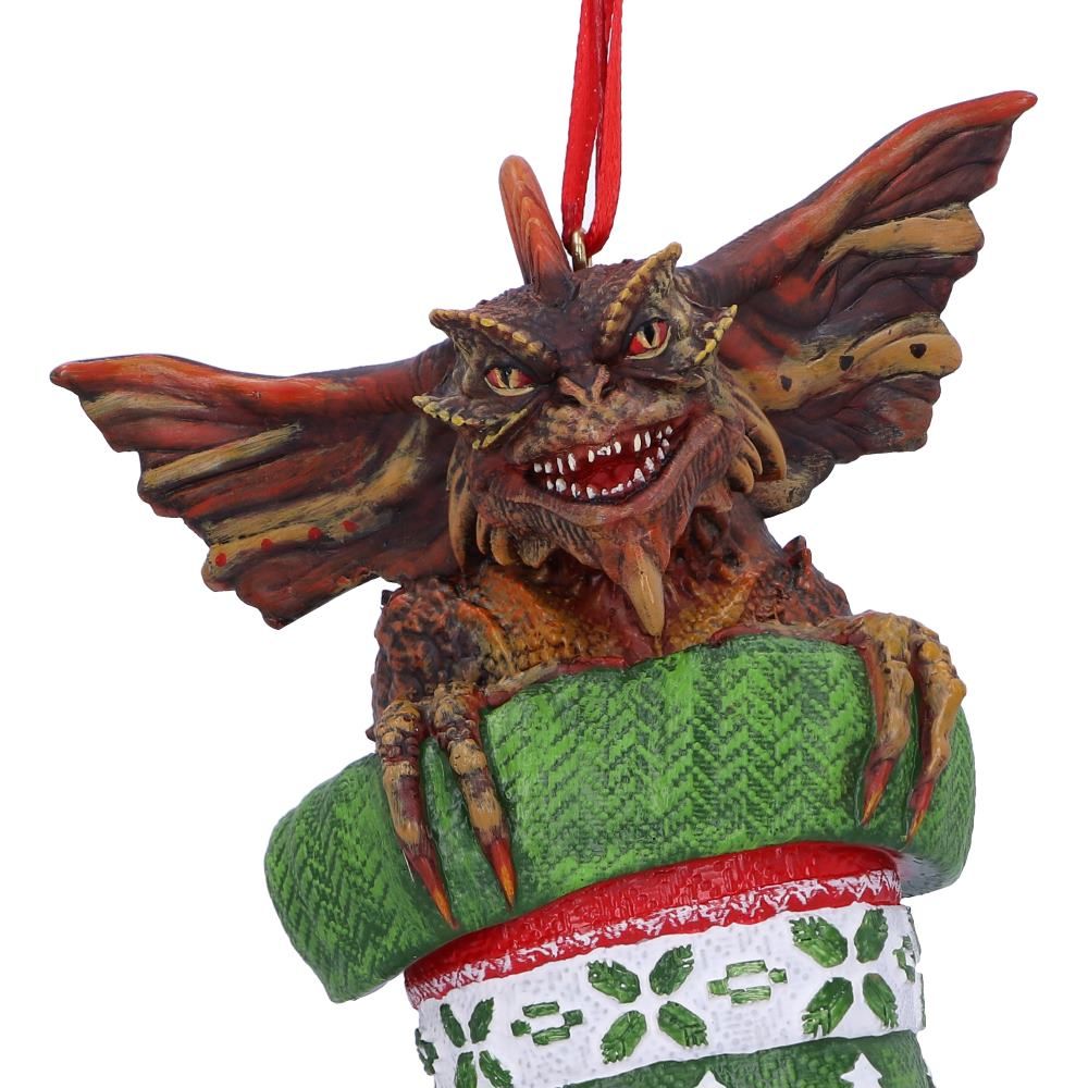 Gremlins Mohawk Christmas ornament front view