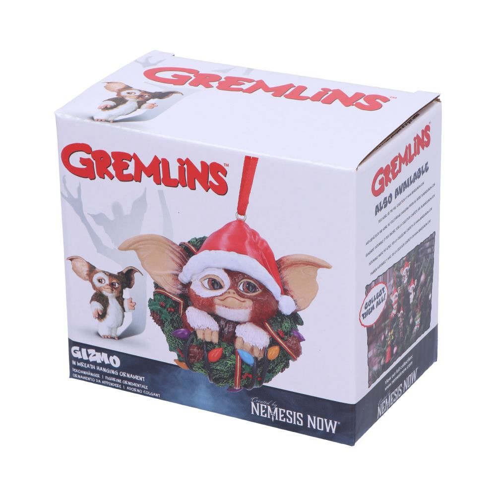 Gremlins Gizmo Christmas ornament gift box